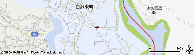 鹿児島県枕崎市白沢東町508周辺の地図