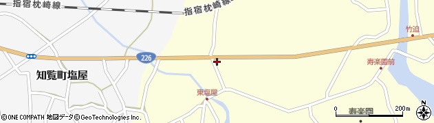 南日本新聞知覧南部販売所周辺の地図