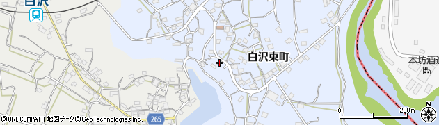 鹿児島県枕崎市白沢東町219周辺の地図