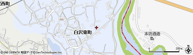 鹿児島県枕崎市白沢東町594周辺の地図