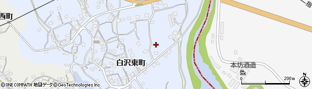 鹿児島県枕崎市白沢東町597周辺の地図