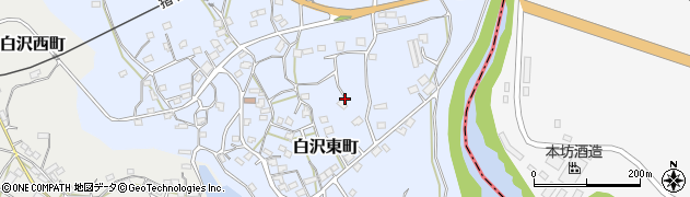 鹿児島県枕崎市白沢東町275周辺の地図
