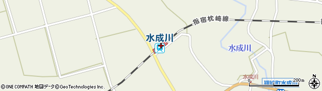 鹿児島県南九州市周辺の地図