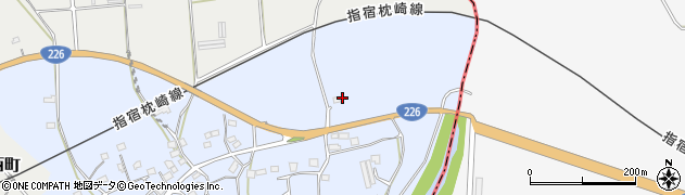 鹿児島県枕崎市白沢東町630周辺の地図