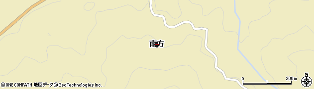 鹿児島県肝付町（肝属郡）南方周辺の地図