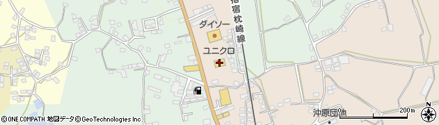 ユニクロ指宿店周辺の地図