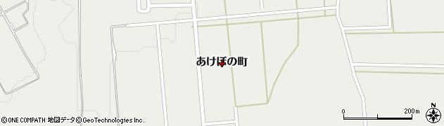 鹿児島県枕崎市あけぼの町周辺の地図