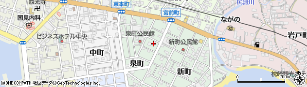 四季彩鍼灸院周辺の地図