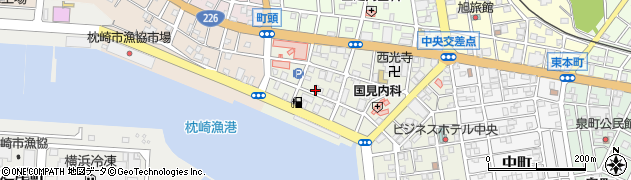 紅寿司周辺の地図