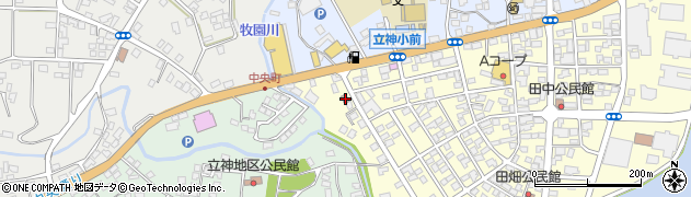 枕崎立神郵便局周辺の地図