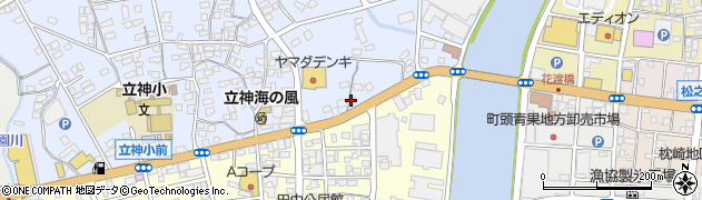 アイサポ・鹿児島枕崎店周辺の地図