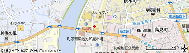 クリーニングのサンクリーン　枕崎店周辺の地図