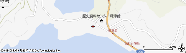 坊津観光　案内所周辺の地図