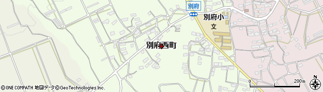 鹿児島県枕崎市別府西町周辺の地図