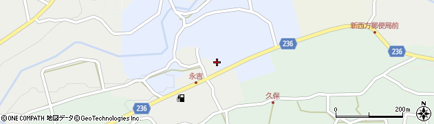 鹿児島県指宿市永吉490周辺の地図