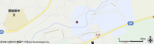 鹿児島県指宿市永吉1409周辺の地図