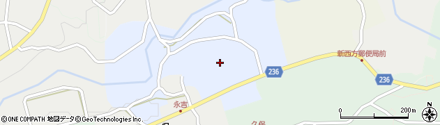 鹿児島県指宿市永吉485周辺の地図