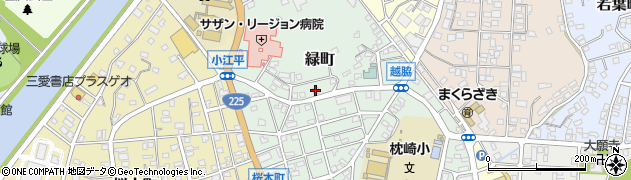 ヤクルト販売株式会社　枕崎センター周辺の地図