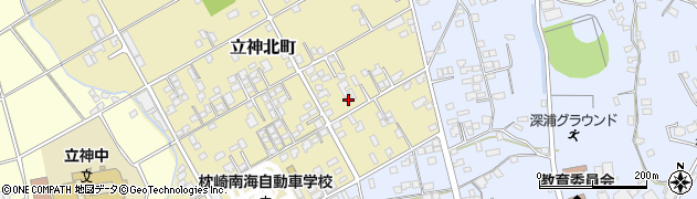 株式会社サニックス　枕崎営業所周辺の地図