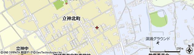 鹿児島県枕崎市立神北町52周辺の地図