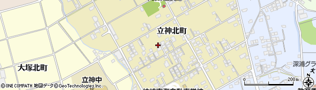 鹿児島県枕崎市立神北町407周辺の地図