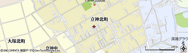 鹿児島県枕崎市立神北町411周辺の地図