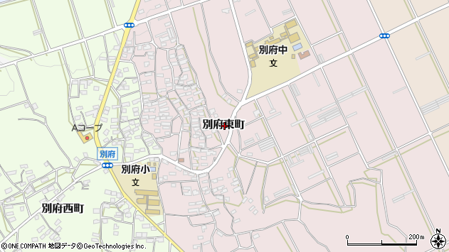 〒898-0085 鹿児島県枕崎市別府東町の地図