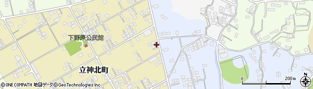 鹿児島県枕崎市立神北町109周辺の地図