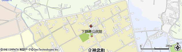 鹿児島県枕崎市立神北町189周辺の地図