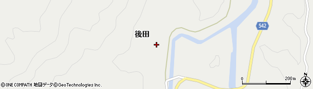 鹿児島県肝属郡肝付町後田7947周辺の地図