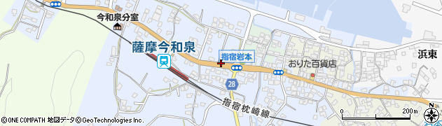 今和泉郵便局前周辺の地図