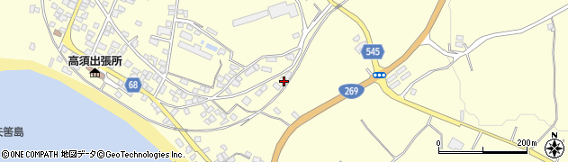 鹿児島県鹿屋市高須町1174周辺の地図