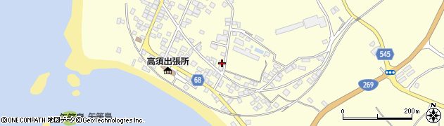 鹿児島県鹿屋市高須町1398周辺の地図