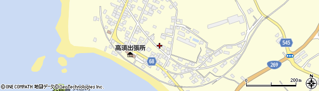 鹿児島県鹿屋市高須町1400周辺の地図