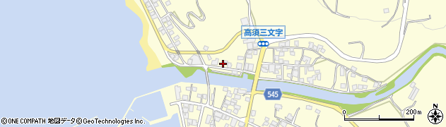 鹿児島県鹿屋市高須町2026周辺の地図