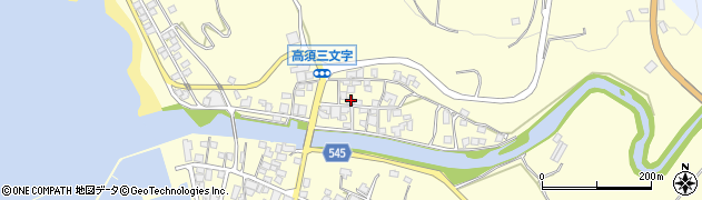 鹿児島県鹿屋市高須町1962周辺の地図