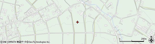 鹿児島県鹿屋市下堀町周辺の地図
