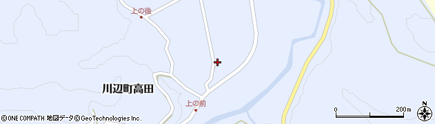 鹿児島県南九州市川辺町高田1452周辺の地図