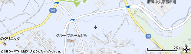 鹿児島県鹿屋市田崎町周辺の地図
