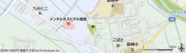 鎮守神社周辺の地図