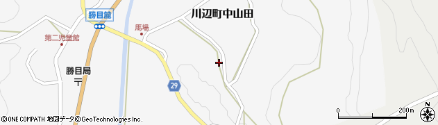 鹿児島県南九州市川辺町中山田1007周辺の地図
