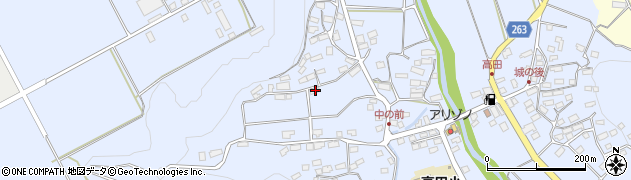 鹿児島県南九州市川辺町高田3484周辺の地図