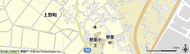 鹿児島県鹿屋市上野町4768周辺の地図