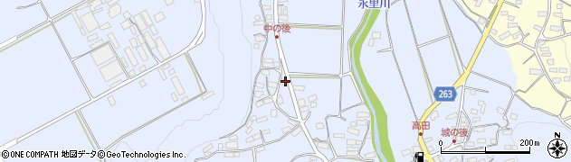 鹿児島県南九州市川辺町高田3385周辺の地図