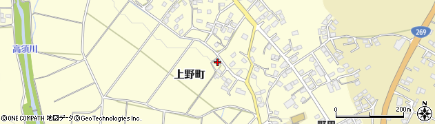 鹿児島県鹿屋市上野町4189周辺の地図