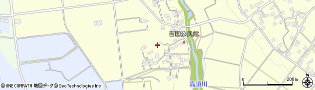 鹿児島県鹿屋市上野町537周辺の地図