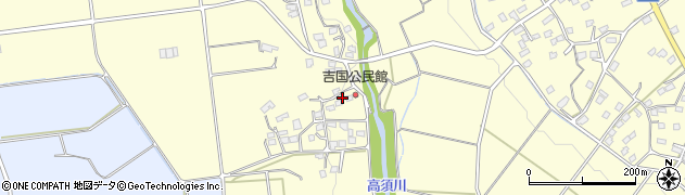 鹿児島県鹿屋市上野町541周辺の地図