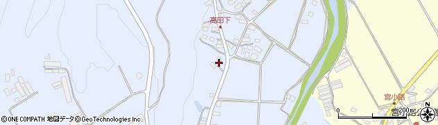 鹿児島県南九州市川辺町高田3937周辺の地図