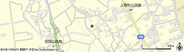 鹿児島県鹿屋市上野町4708周辺の地図
