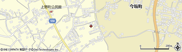 鹿児島県鹿屋市上野町4837周辺の地図